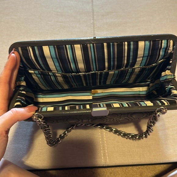 Vera Bradley Gray Clasped Purse - Picture 4 of 5